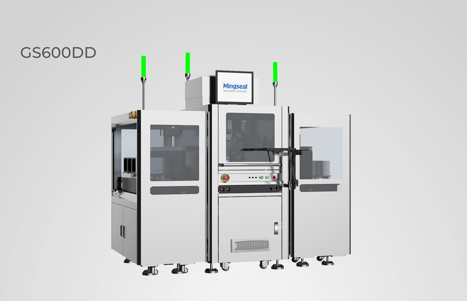 二重ディスペンサー接着剤塗布機